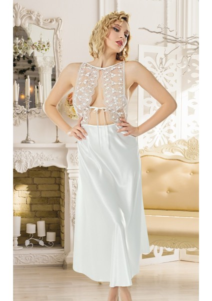 Yeni Kreasyon Transparan Özel Bölgeler Açık Kadın Seksi Kadın Uzun Erotik Seksi Fantezi Gecelik