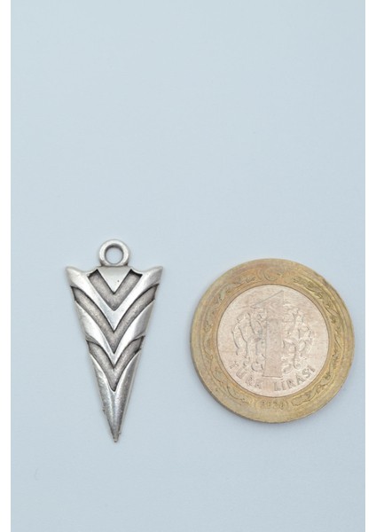 Ok ucu Gümüş Kaplama Düz Zincir Kolye fırsatları