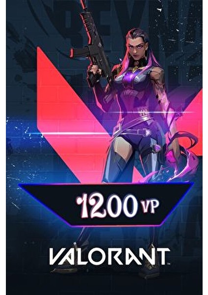 Valorant 1200 VP Puan PC Platformu İçin Dijital Oyun İçi Kod 1200 VP fiyatları