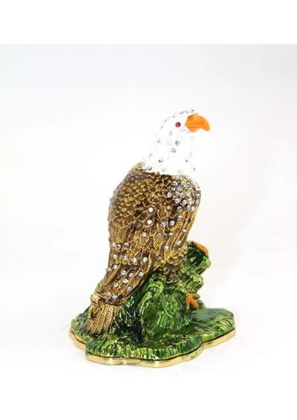 Swarovski Taşlı Tekli Kartal