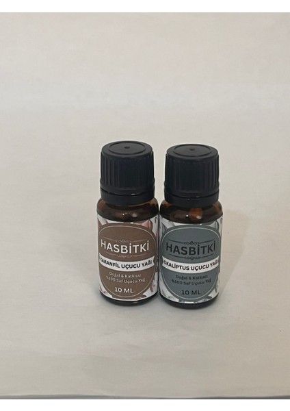 Karanfil & Okaliptus Uçucu Yağı Seti 2×10 ml – Saf ve Doğal fiyatları