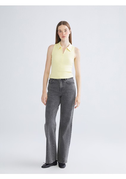 Yeni Sezon Polo Yaka Fitilli Kadın Atlet fiyatları