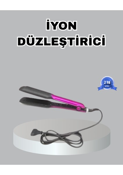 Seramik Plakalı Saç Düzleştirici – Plaka Kilitli ve Elektriklenme Önleyici - M265K317-R92265