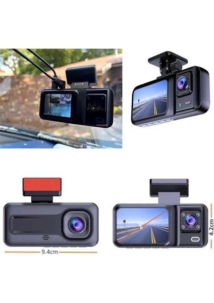 Ön ve Arka Kameralı 2 Inç 1080P Full Hd Dvr Araç Içi Ekran - N034J667-M57034 modelleri