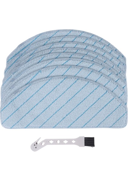 Yıkanabilir Paspas Pedleri Ecovacs Deebot T9+ T9 Aıvı T9 Aıvı+ T9 Max T9 Power Robot Süpürge Için Yedek, 8'li Paket (Yurt Dışından)