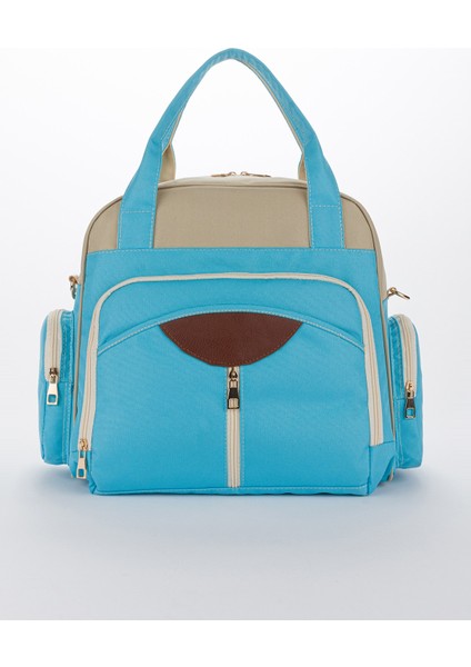 Geniş Hacimli Çok Bölmeli Anne Bebek Bakım Çantası – Sırt ve Omuz Kullanımlı Termal Biberon Gözlü modelleri
