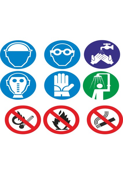 Iş Güvenliği Uyarı Levhası