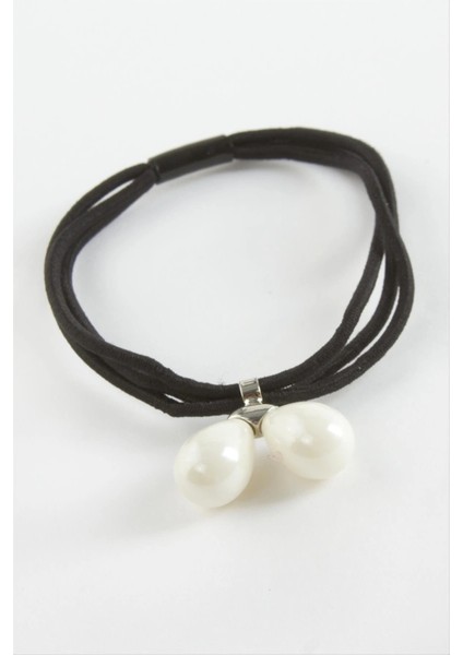 Damla Sallantılı Inci Lastikli Toka