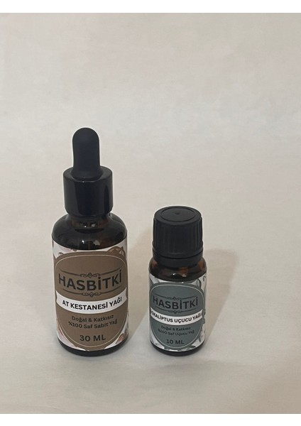At Kestanesi & Okaliptus Yağı Seti 30 ml + 10 ml – Saf ve Doğal fiyatları
