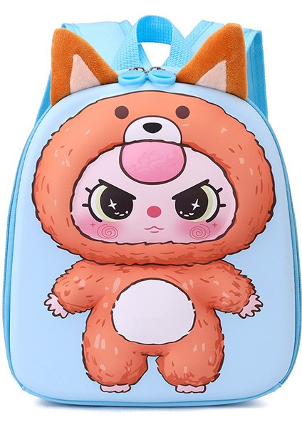 Anaokulu Sevimli Çocuk Okul Çantası Sevimli Eğlenceli Peluş Bebek Karikatür Omuz Çantası (Yurt Dışından)