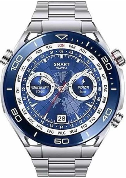 2025 Model Yuvarlak Ekran Android ve Ios Uyumlu Gps Takibi Yapabilen Akıllı Saat - M997K796-R829 indirimleri