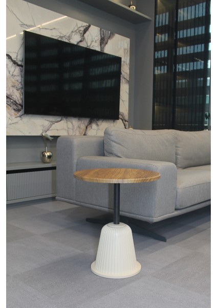 Milano Yan Sehpa Ceviz Mdf - Yan Sehpa modelleri