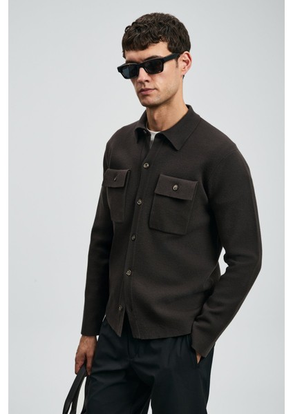 Erkek Igor Hırka 112100076 Kahverengi