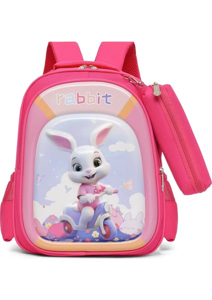 Çocuk Sırt Çantası Anaokulu Karikatür Sevimli Erkek ve Kız Omuz Çantası Moda Çok Yönlü Omuzlar Okul Çantası (Yurt Dışından)