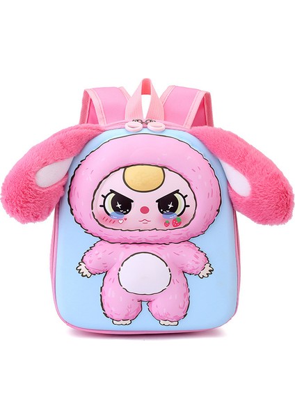 Anaokulu Sevimli Çocuk Okul Çantası Sevimli Eğlenceli Peluş Bebek Karikatür Omuz Çantası (Yurt Dışından)