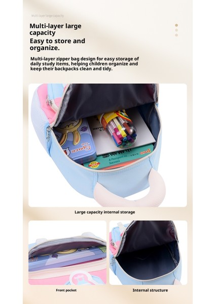 Çocuk Okul Çantası Karikatür Kız Omuz Çantası Sevimli Çocuk Okul Çantası (Yurt Dışından) indirimleri