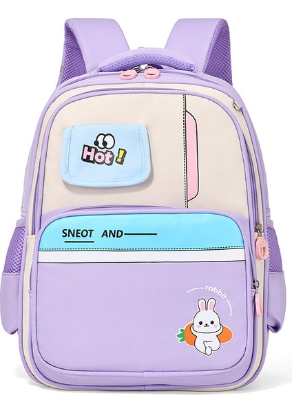 Yeni 5 Çocuk Sırt Çantası Büyük Kapasiteli Çocuk Eğlenceli Sevimli Omuz Çantası Moda Ilkokul Öğrencileri Için Okul Çantasının Rengine Çarptı (Yurt Dışından)