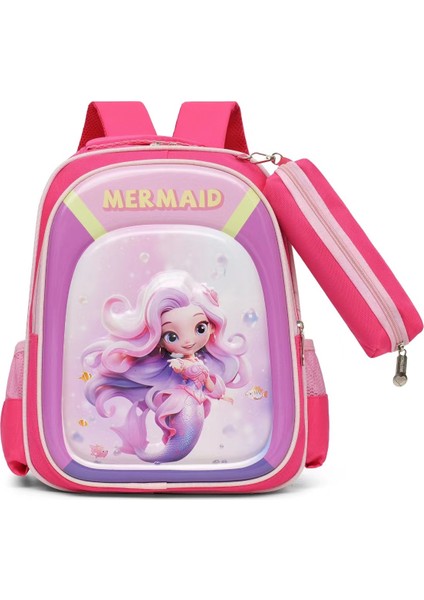 Çocuk Sırt Çantası Anaokulu Karikatür Sevimli Erkek ve Kız Omuz Çantası Moda Çok Yönlü Omuzlar Okul Çantası (Yurt Dışından)