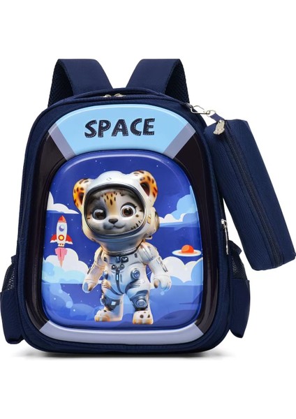 Çocuk Sırt Çantası Anaokulu Karikatür Sevimli Erkek ve Kız Omuz Çantası Moda Çok Yönlü Omuzlar Okul Çantası (Yurt Dışından)