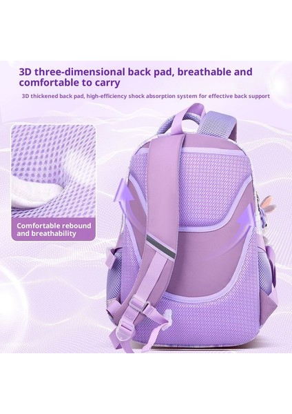 Yeni Ilkokul Öğrencileri Okul Çantası Damalı Kız Omurga Koruması Büyük Kapasiteli Sırt Çantaları (Yurt Dışından) fırsatları