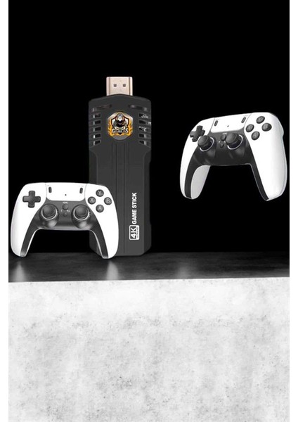 8k Android Tv Gme Stick Video Oyun Konsolu Aile Retro 35000 Oyunlu Çift Kollu - T590G518-Z63590 fırsatları