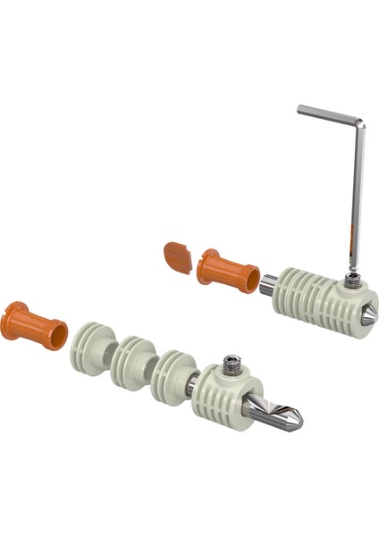 Asma Klozet Gizli Montaj Seti – Üstten Montaj + 3 Uzatmalı | Tüm Asma Klozetlere Uyumlu Set