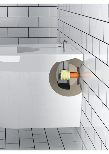 Asma Klozet Gizli Montaj Seti – Üstten Montaj + 3 Uzatmalı | Tüm Asma Klozetlere Uyumlu Set fırsatları