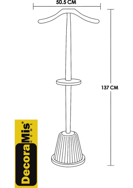 Mantova Dilsiz Uşak Mermer - Ceviz - Dilsiz Uşak Siyah Gold - Askılık - Portmanto fırsatları