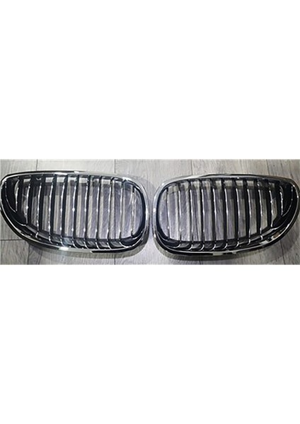 Bmw E60 Ön Panjur Böbrek Krom Set 2004-2009