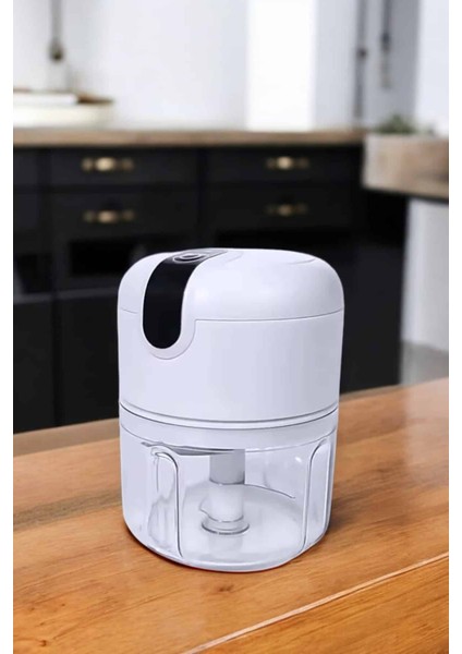 Şarjlı Mini El Rondosu Doğrayıcı Taşınabilir 250 ml Çelik Bıçaklı - M760B525-N72760 fırsatları