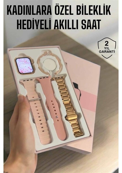 Akıllı Saat Adımsayar Nabız Takibi ve Gps Destekli Kadınlara Özel - MCT4038-9335 fiyatları