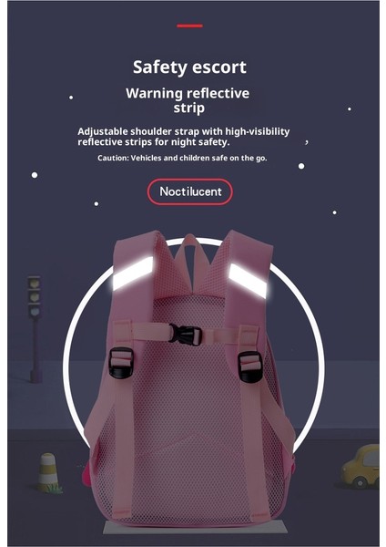 Anaokulu Okul Çantası Kulomi Çocuk Sırt Çantası Hafif Sevimli Kız Karikatür Omuz Çantası (Yurt Dışından) fiyatları