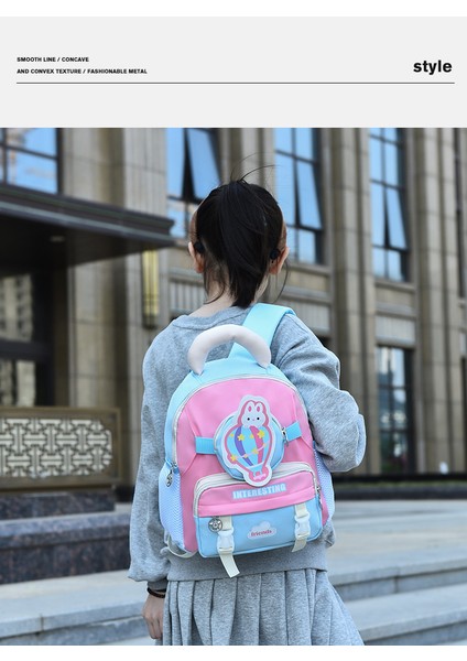 Çocuk Okul Çantası Karikatür Kız Omuz Çantası Sevimli Çocuk Okul Çantası (Yurt Dışından) modelleri