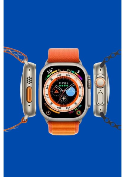 Yeni Nesil Ultra Akıllı Saat Adımsayar Uyku Takibi Nabız Sensörü - T619G604-Z97619 fırsatları