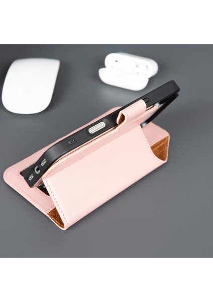 iPhone 17 Hakiki Deri Mıknatıslı Cüzdan Kılıf – Magsafe Uyumlu, Rfıd Korumalı, El Yapımı modelleri