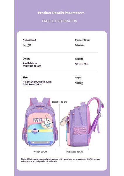 Anaokulu Okul Çantası Büyük Kapasiteli Çocuk Sırt Çantası Yük Azaltma Öğrenci Omuz Çantası (Yurt Dışından) modelleri