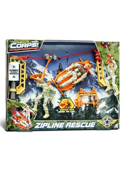 The Corps Zipline Rescue Asker Oyun Seti