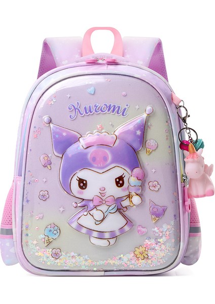 Çocuk Okul Çantası Karikatür Kız Omuz Çantası Sevimli Çocuk Okul Çantası (Yurt Dışından)