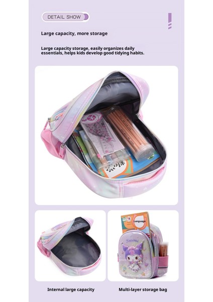 Çocuk Okul Çantası Karikatür Kız Omuz Çantası Sevimli Çocuk Okul Çantası (Yurt Dışından) fırsatları