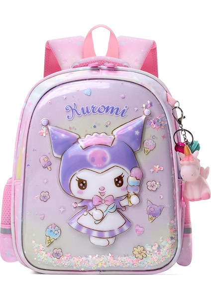 Çocuk Okul Çantası Karikatür Kız Omuz Çantası Sevimli Çocuk Okul Çantası (Yurt Dışından)