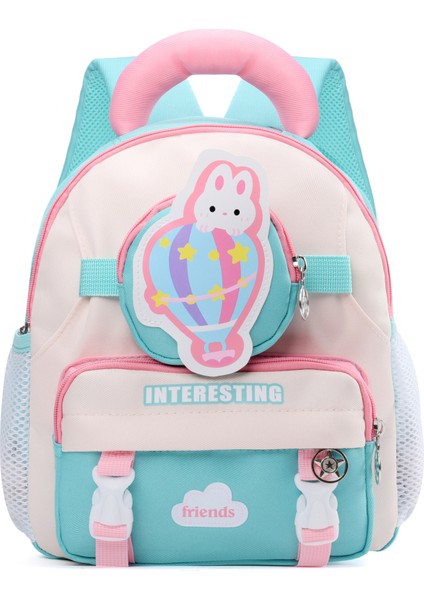 Çocuk Okul Çantası Karikatür Kız Omuz Çantası Sevimli Çocuk Okul Çantası (Yurt Dışından)