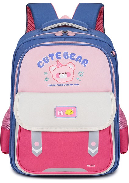 Ilkokul Öğrencileri Omuzlarında Sırt Çantaları Kız ve Erkek Okul Çantaları (Yurt Dışından)