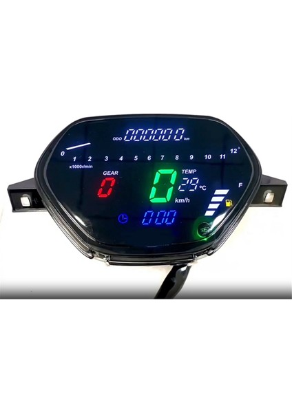 Ex5 Class1 Cx Dx Honda WAVE100 CD100 Alpha Ori Tokyoda Için Dijital Motosiklet Hız Göstergesi LED Gösterge Paneli Rpm (Yurt Dışından) indirimleri