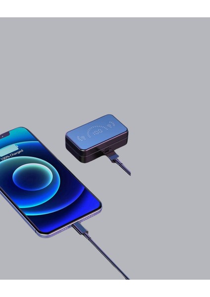 3500 Mah Şarj Kutulu Bluetooth 5.1 Kablosuz Kulaklık – Dokunmatik Suya Dayanıkl - M285B986-N79 fırsatları