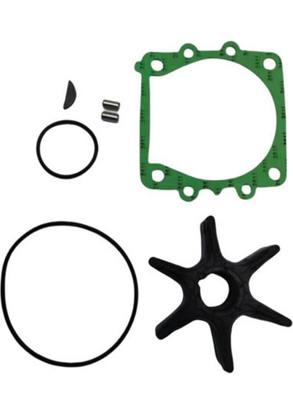 6E5-44352 Yamaha Dıştan Takma 75 - 300 Hp Su Pompası Pervane Kitleri 6E5-44352-01 6E5-44352-00 Sierra 18-3071'I Değiştirin (Yurt Dışından)