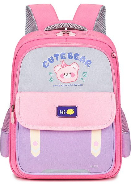 Çocuk Okul Çantası Karikatür Kız Omuz Çantası Sevimli Çocuk Okul Çantası (Yurt Dışından)