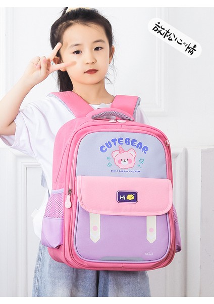 Çocuk Okul Çantası Karikatür Kız Omuz Çantası Sevimli Çocuk Okul Çantası (Yurt Dışından) modelleri