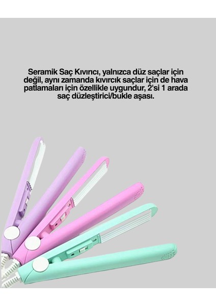 30 Saniyede Isınan Ptc Teknolojili Saç Şekillendirici – Sabit Isı Kontrollü H - M182R789-K89 indirimleri