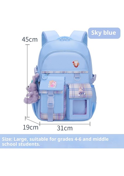 Okul Çantası Yükünü Azaltmak Için Kız Ilkokul Öğrencileri Için Yeni Okul Çantası (Yurt Dışından)