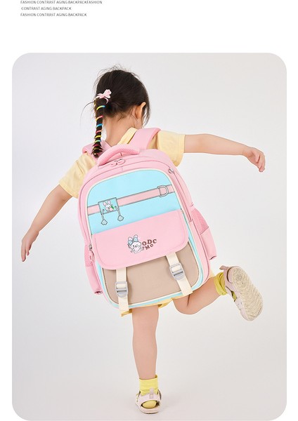 Yeni 5 Çocuk Sırt Çantası Büyük Kapasiteli Çocuk Eğlenceli Sevimli Omuz Çantası Moda Ilkokul Öğrencileri Için Okul Çantasının Rengine Çarptı (Yurt Dışından) fiyatları